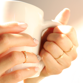 14K Gold Love Script Ring Women. Love Word Ring. Gift for Women. Gift For Mom. Gift For Girlfriend